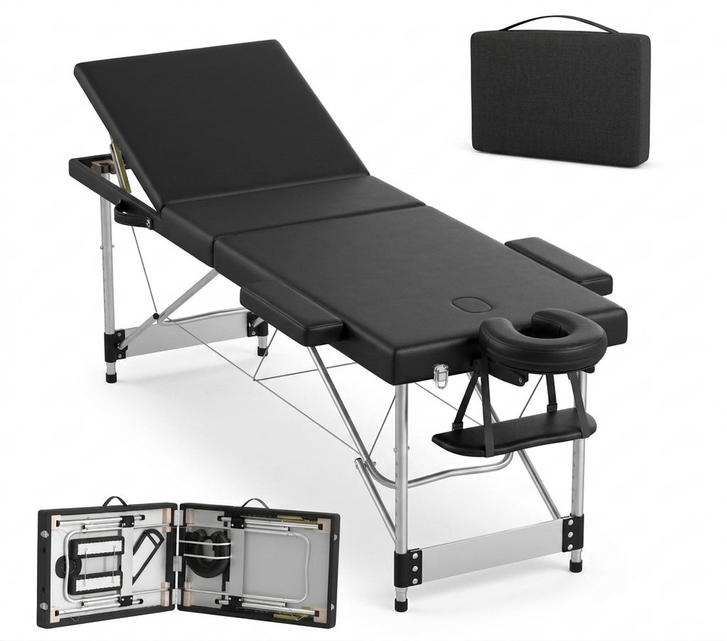 Table de Massage Pliante en Aluminium