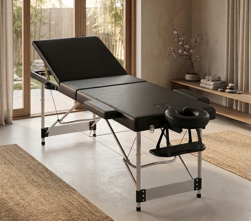Table de Massage Pliante en Aluminium