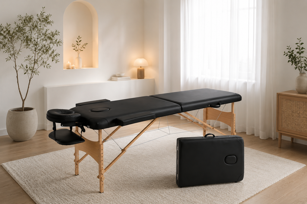 Table de Massage Pliante en Bois