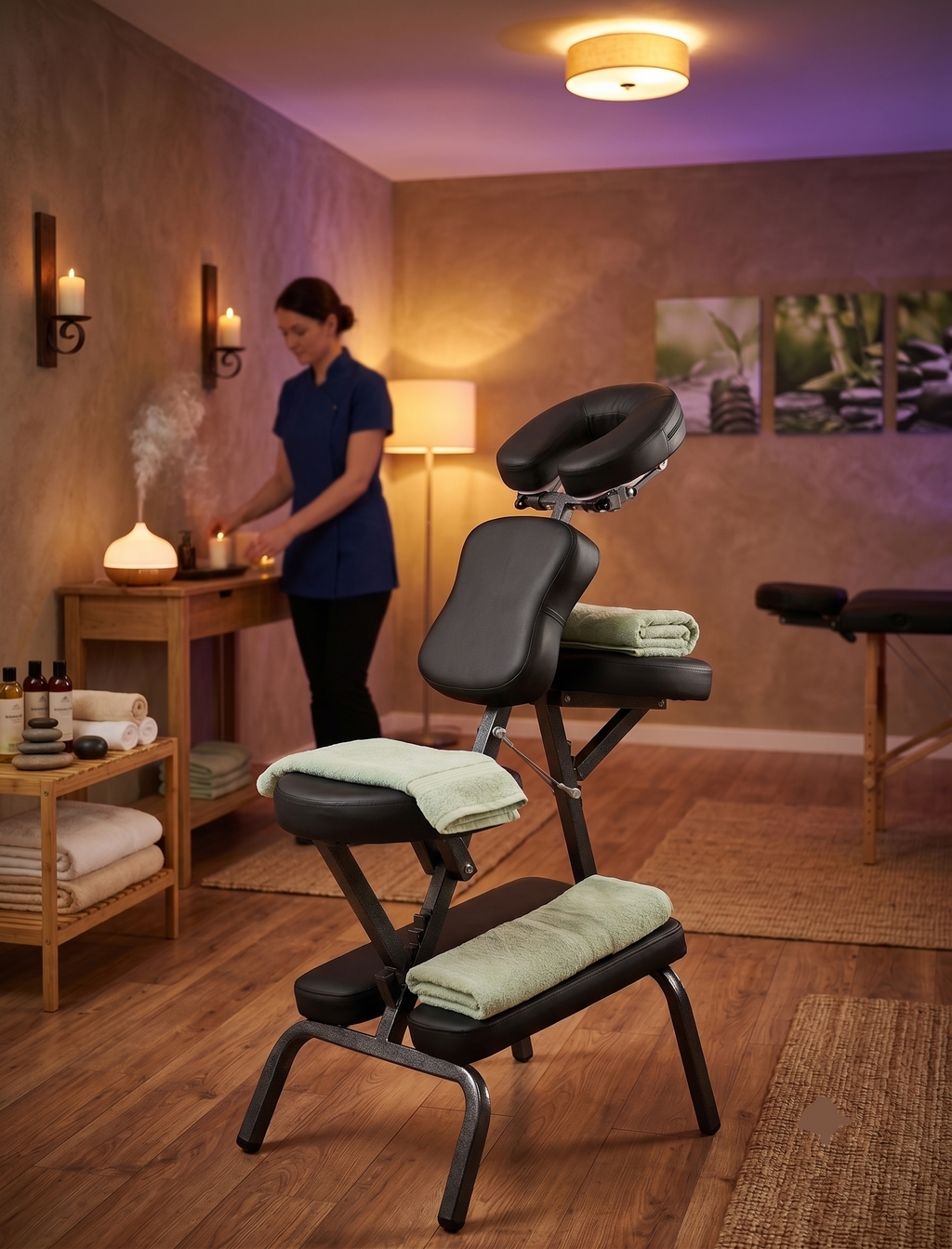 Chaise de Massage Ergonomique Portable